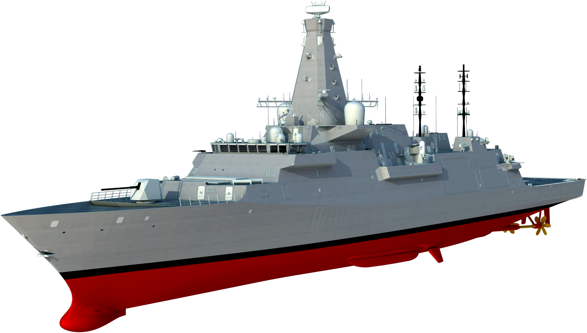 Naval frigate